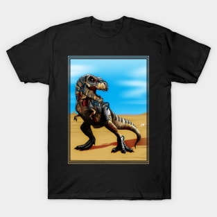 Cyborg Zombie T-Rex T-Shirt